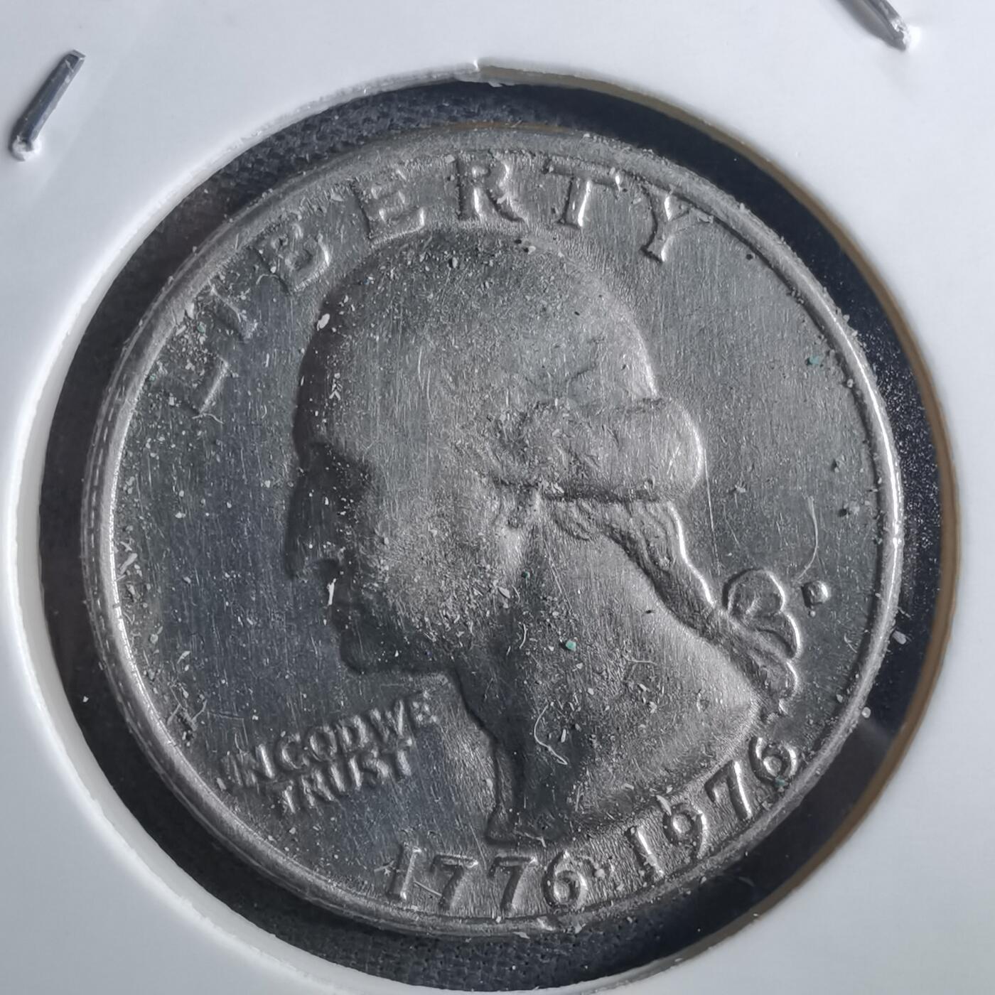 沼泽如烟--第897场 美国1976年25分纪念币