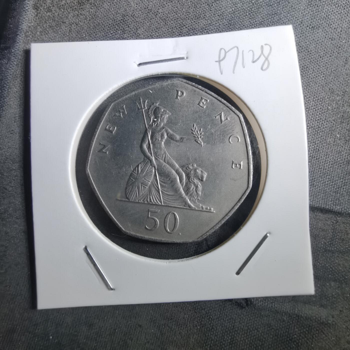 沼泽如烟--第897场 英国1976年50便士