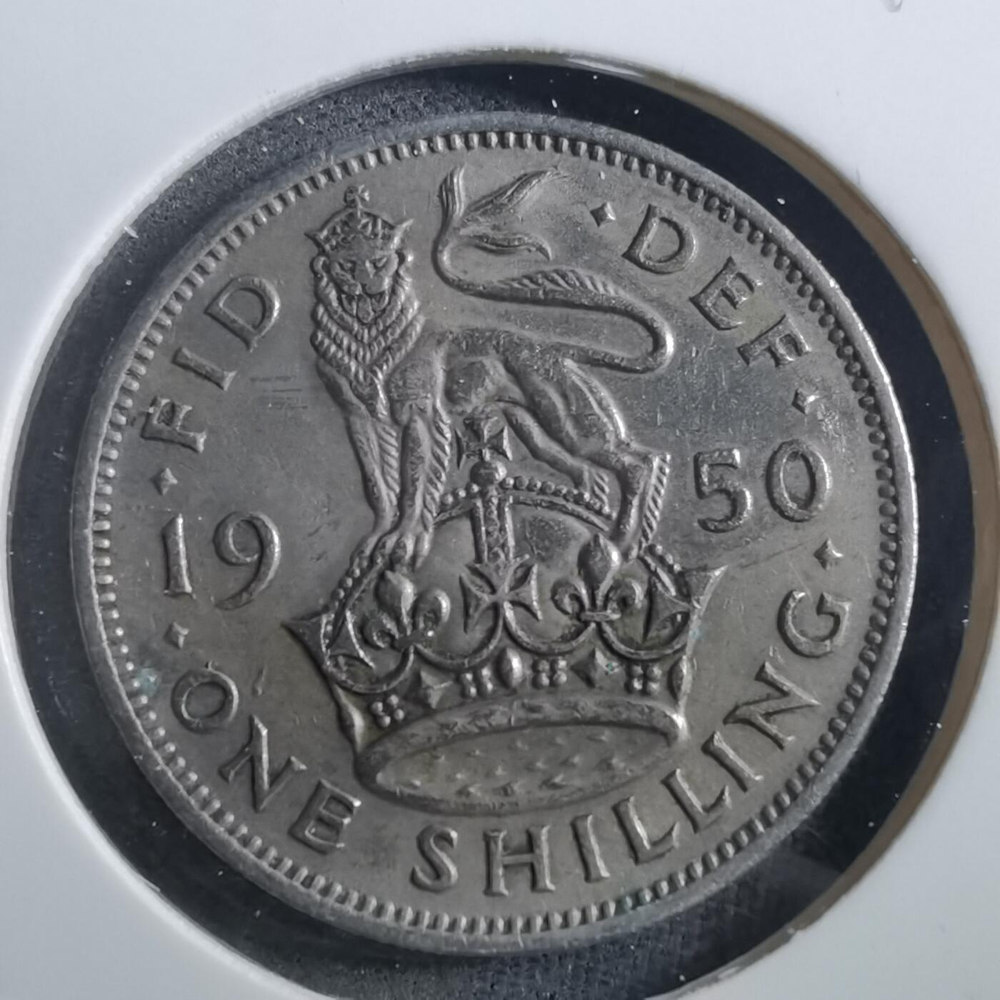 沼泽如烟--第897场 英国1950年1先令