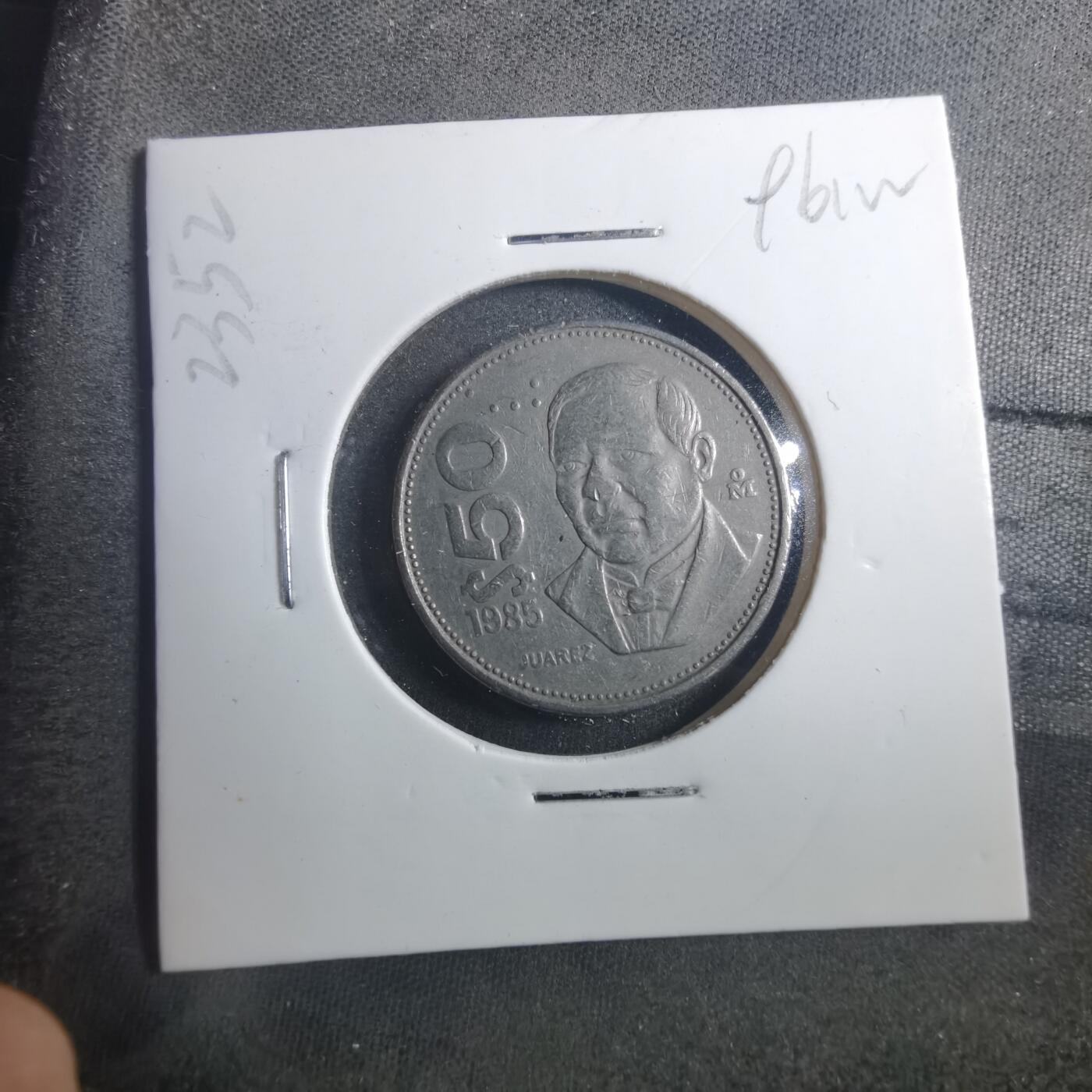 沼泽如烟--第896场 墨西哥1985年50比索