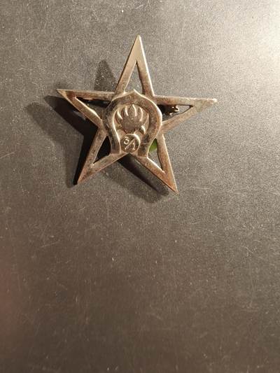 老王徽章第162期 - 法国外籍军团第3步兵团第一连证章