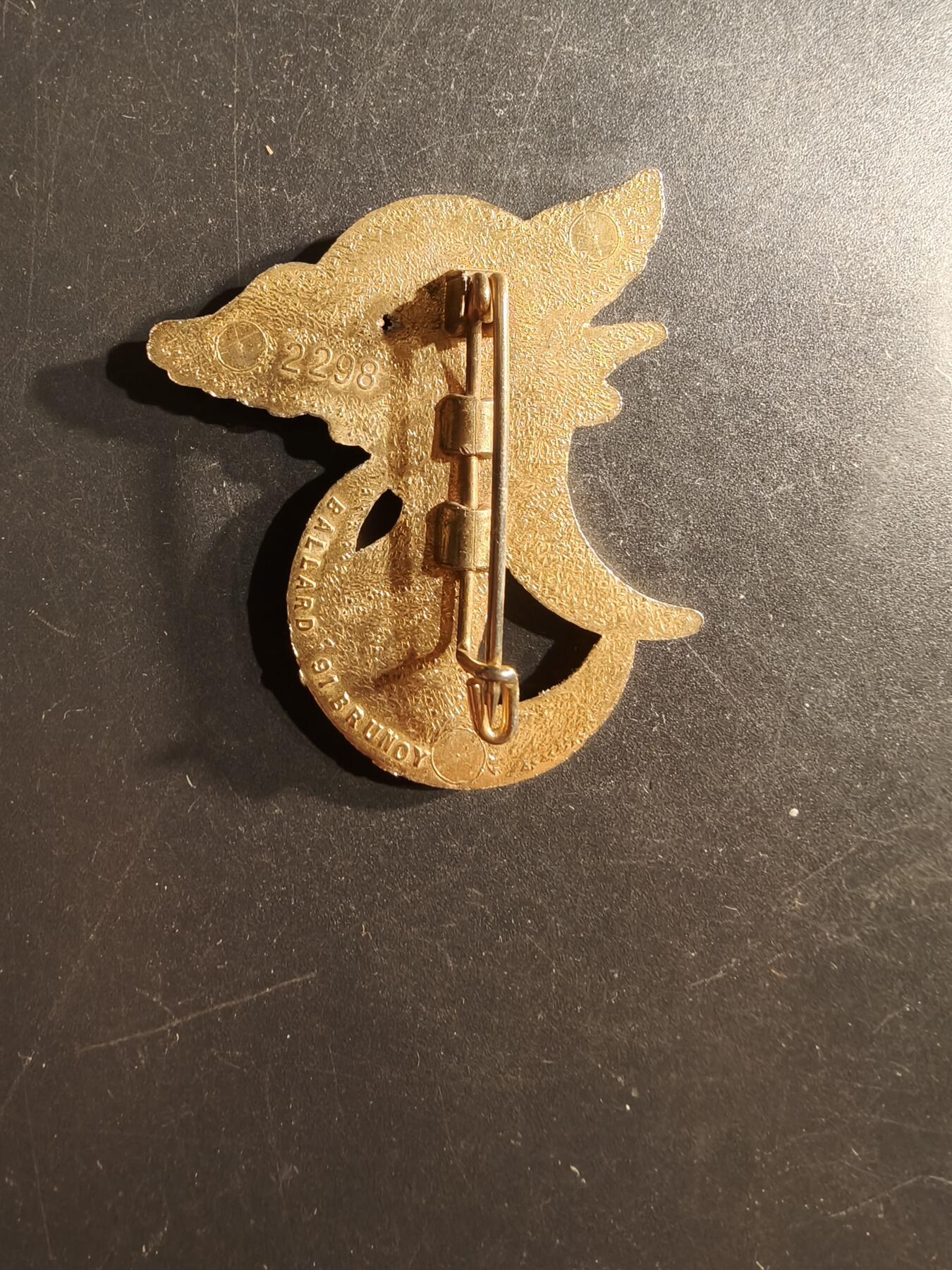 老王徽章第162期  法国阿尔及利亚第3步兵师证章