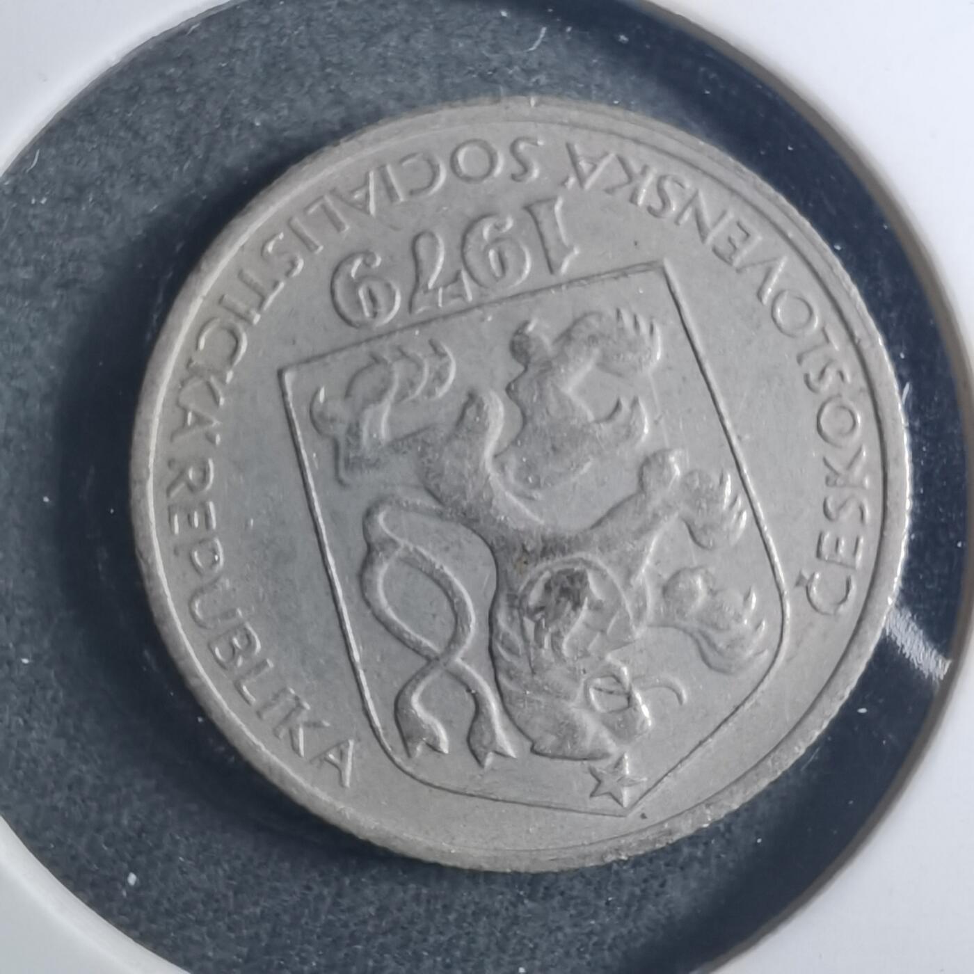 沼泽如烟--第896场 捷克斯洛伐克1979年50赫勒