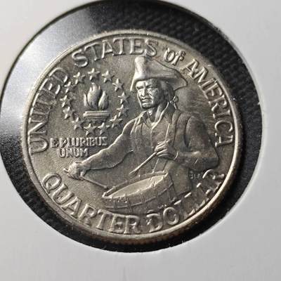 KK钱币收藏小铺  第367场  2月预留时间 周末发货 -  美国25分建国200周年纪念币