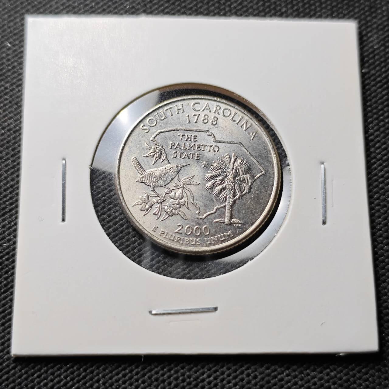 KK钱币收藏小铺  第367场  2月预留时间 周末发货  美国25分纪念币 好品