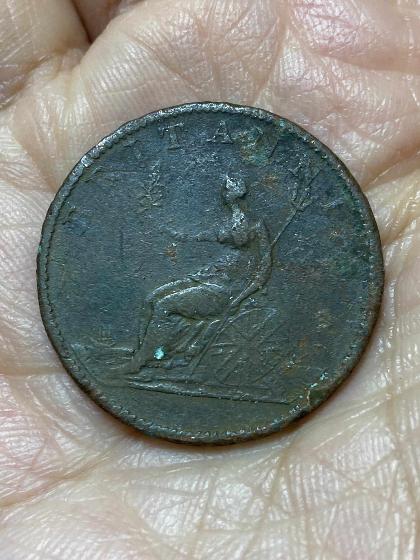 2025年第一百二十六场(总第一百五十二场）外国好品散币(免佣金) 英国🇬🇧1806年半便士(乔治三世时期)