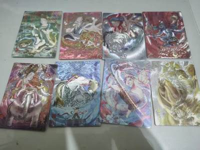 光影卡牌第25期，各家亲签，各家套卡，持续收拍品 - 一沓文化道友请留步，粗闪卡8张