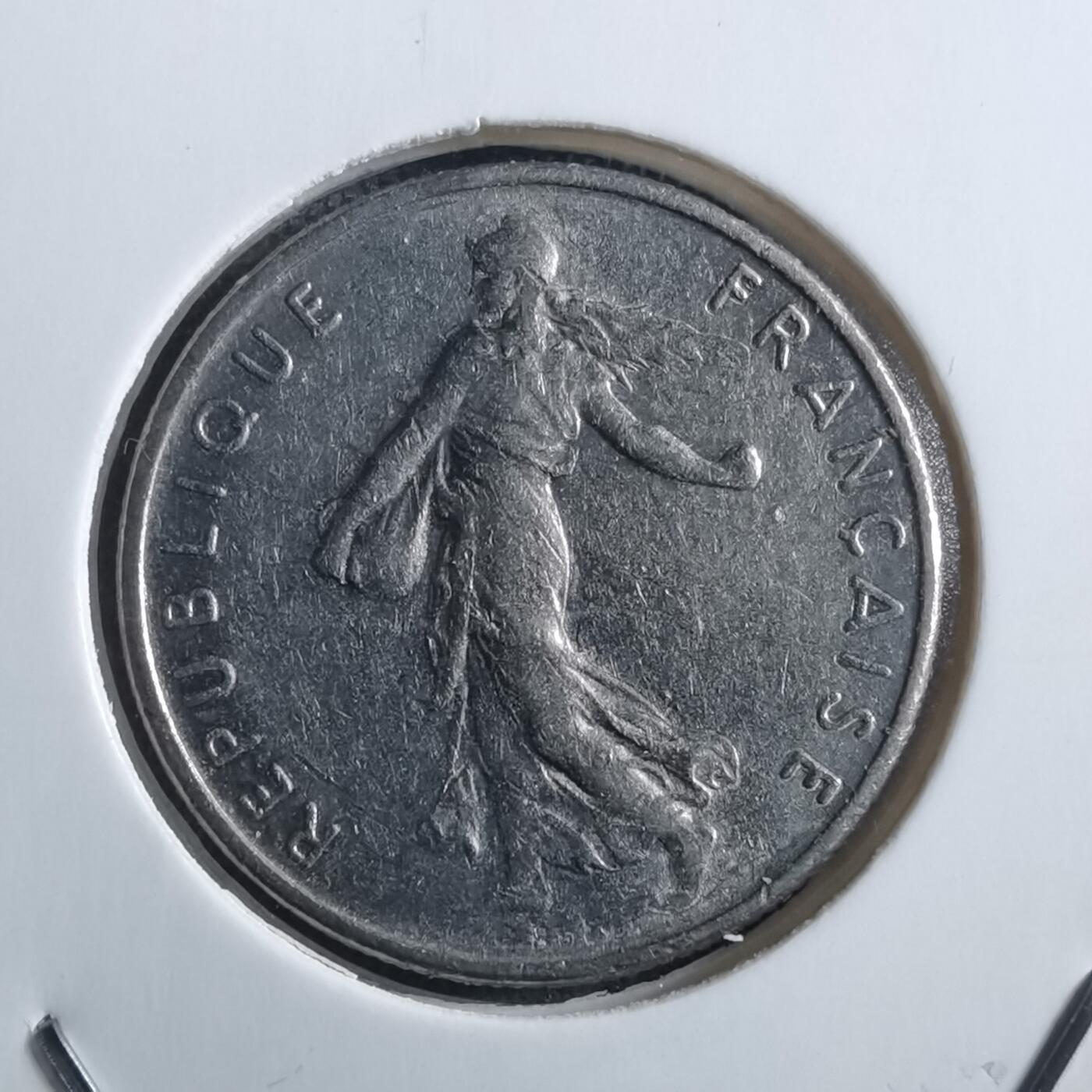 沼泽如烟--第897场 法国1971年半法郎