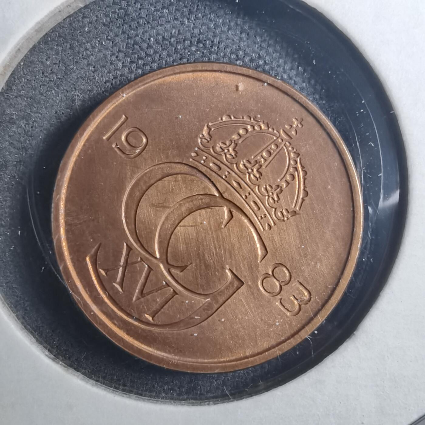 沼泽如烟--第896场 瑞典1983年5欧尔