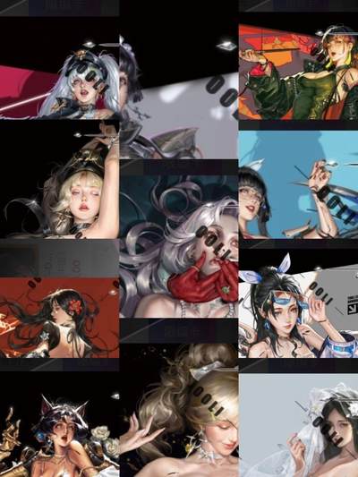 秋萤阁第30期 (11月11日周二晚上21点截拍，欢迎竞拍)  - 【炫彩整套】焱卡毒瘤第二弹 炫彩一套15张  卡机转赠