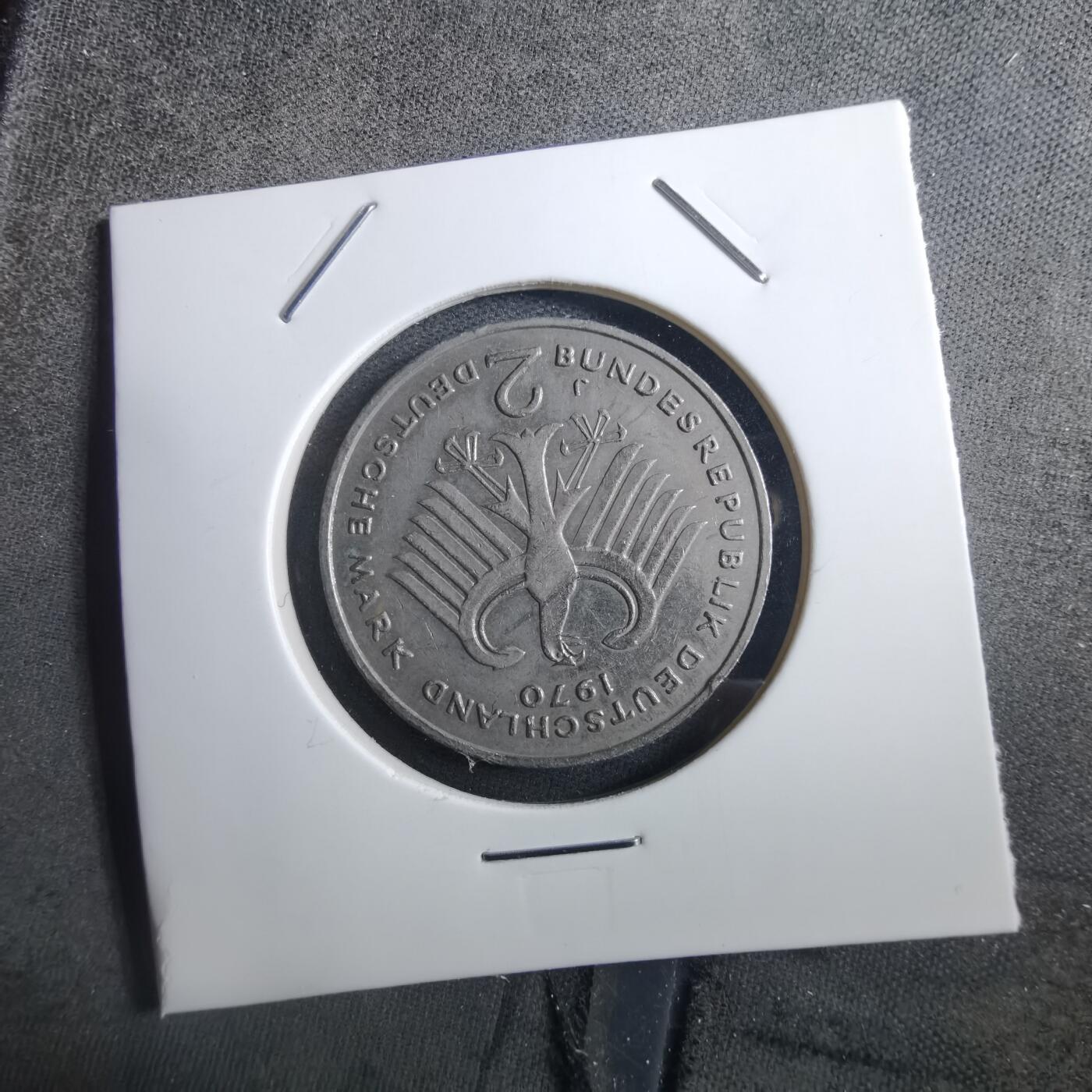 沼泽如烟--第897场 德国1970年2马克