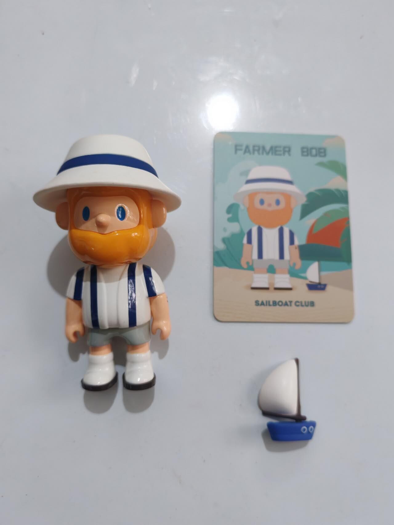 正版盲盒专场 寻找独角兽 Bob 海岛系列～Bob帆船俱乐部