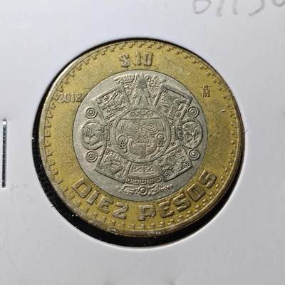 KK钱币收藏小铺  第367场  2月预留时间 周末发货 -  墨西哥双色币