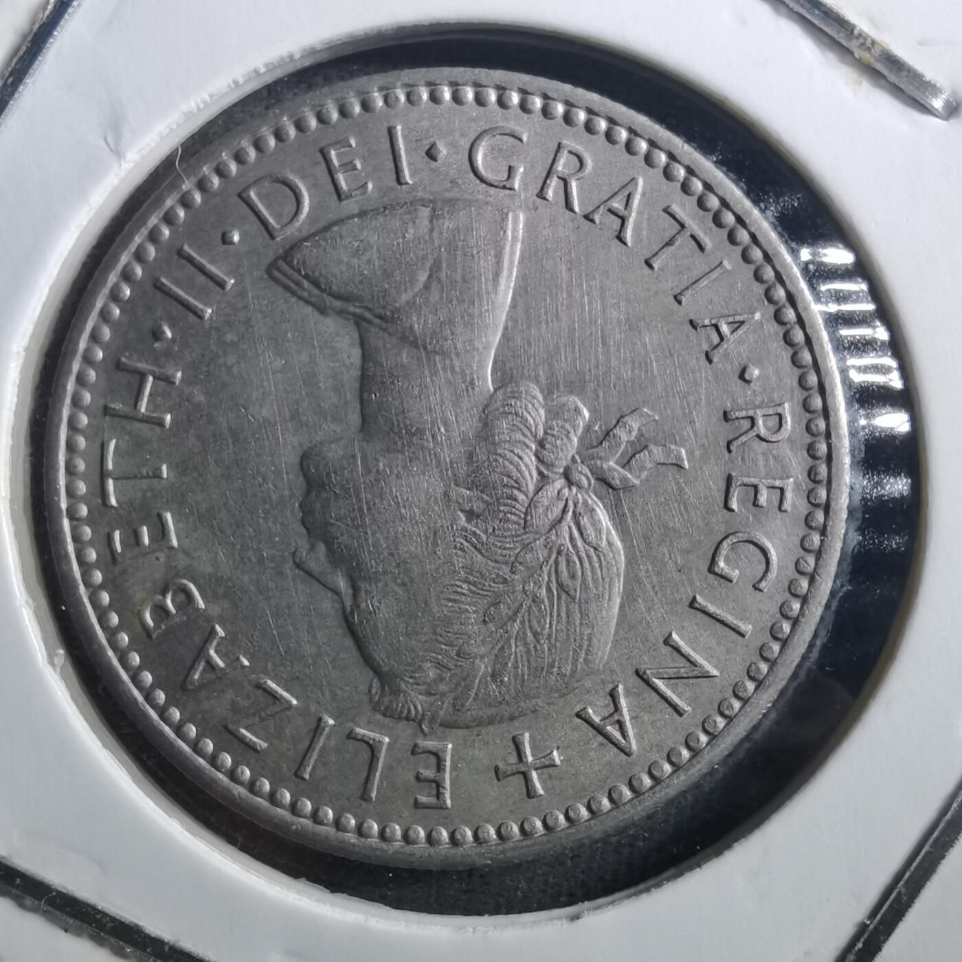 沼泽如烟--第898场 英国1956年1先令