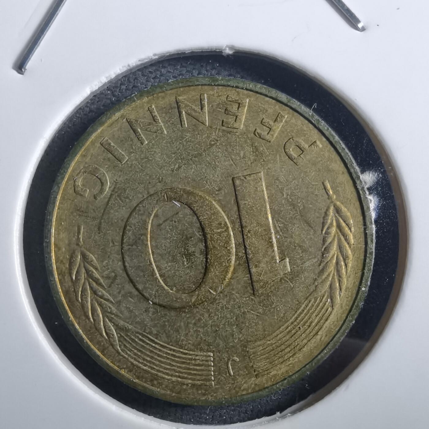 沼泽如烟--第897场 德国1976年10芬尼