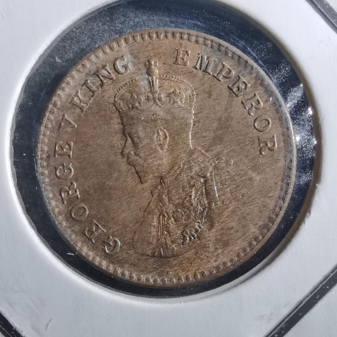 沼泽如烟--第898场 英属印度1929年十二分之一安娜