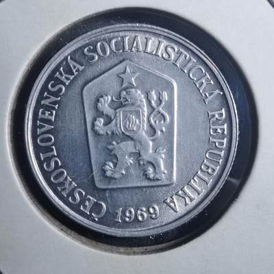 沼泽如烟--第896场 - 捷克斯洛伐克1969年10赫勒