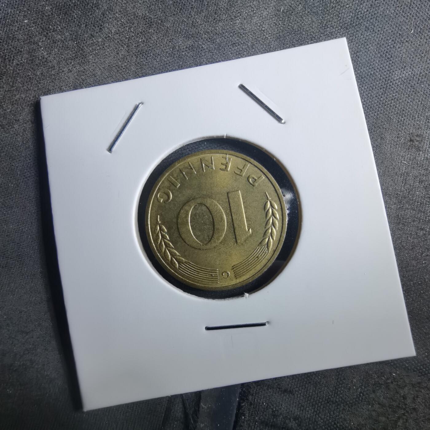 沼泽如烟--第897场 德国1970年10芬尼