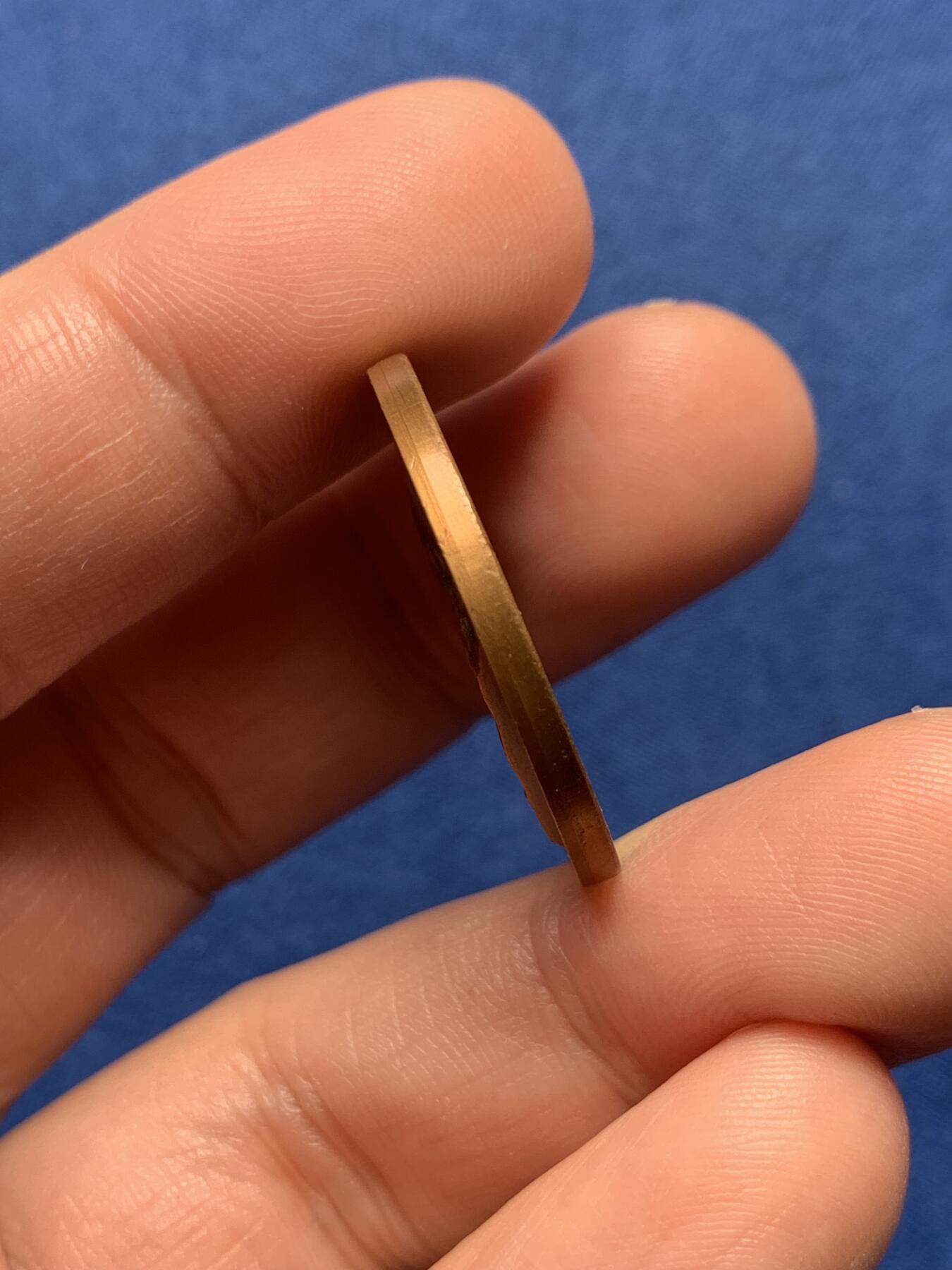 《竞宝斋》第436场 周日，周一2场连拍 （全场包邮） 意大利佛罗伦萨乔瓦尼·巴蒂斯塔·莫尔加尼纪念铜章 9.35克 27.8mm 高浮雕