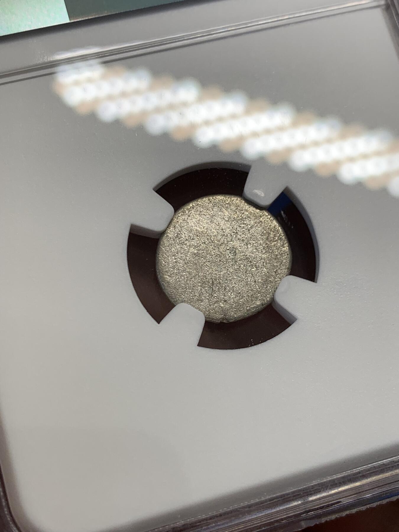 《竞宝斋》第436场 周日，周一2场连拍 （全场包邮） NGC AU58 柬埔寨 1600-1860 小鸟 2PE 银币 东南亚经典品种 少见高分好品