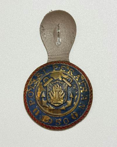 韵星假日精品2025秋季军品类拍卖会-- Rimey Holidays Boutique 2025 Autumn Militaria Sale - 印度尼西亚建国第一版海警证章