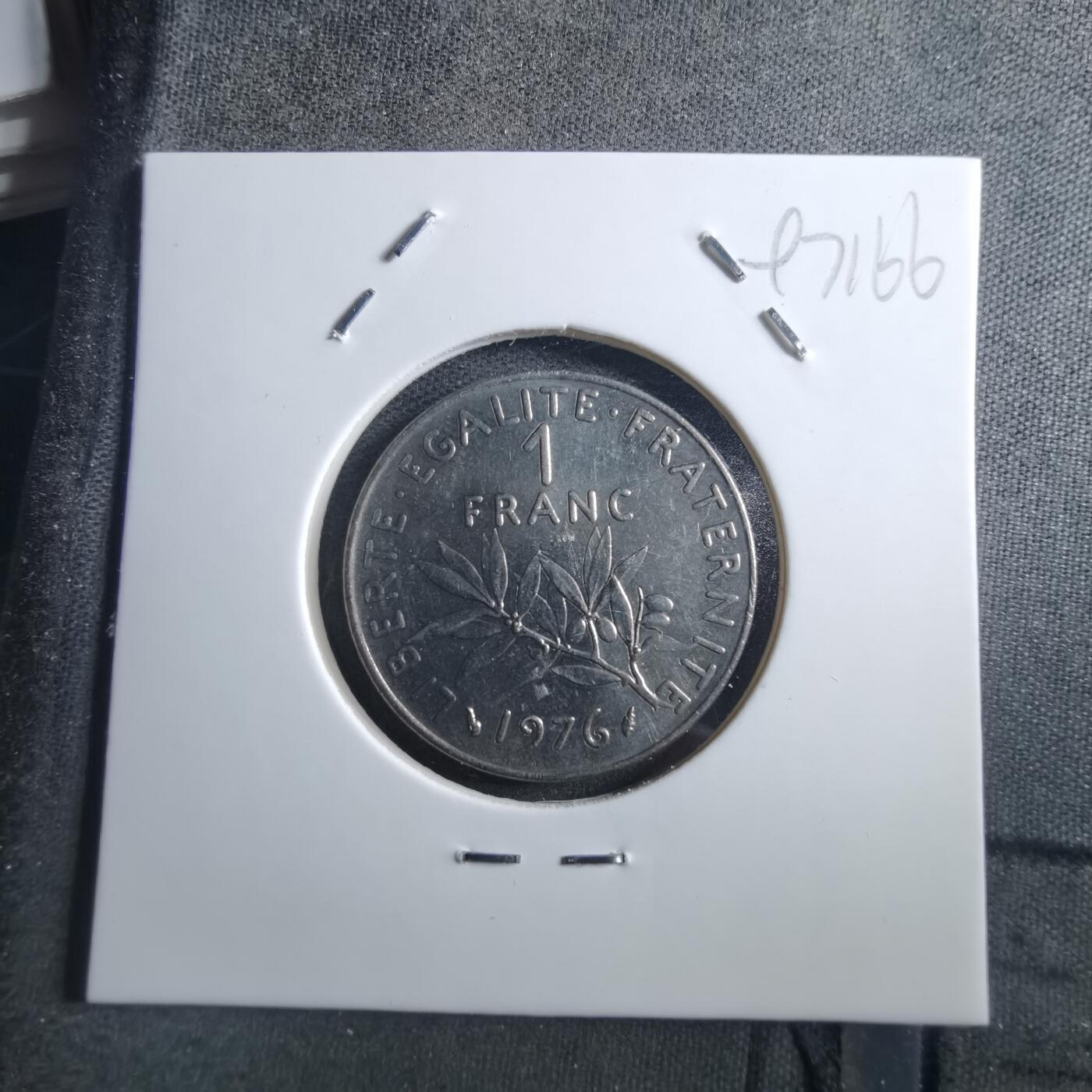 沼泽如烟--第897场 法国1976年1法郎