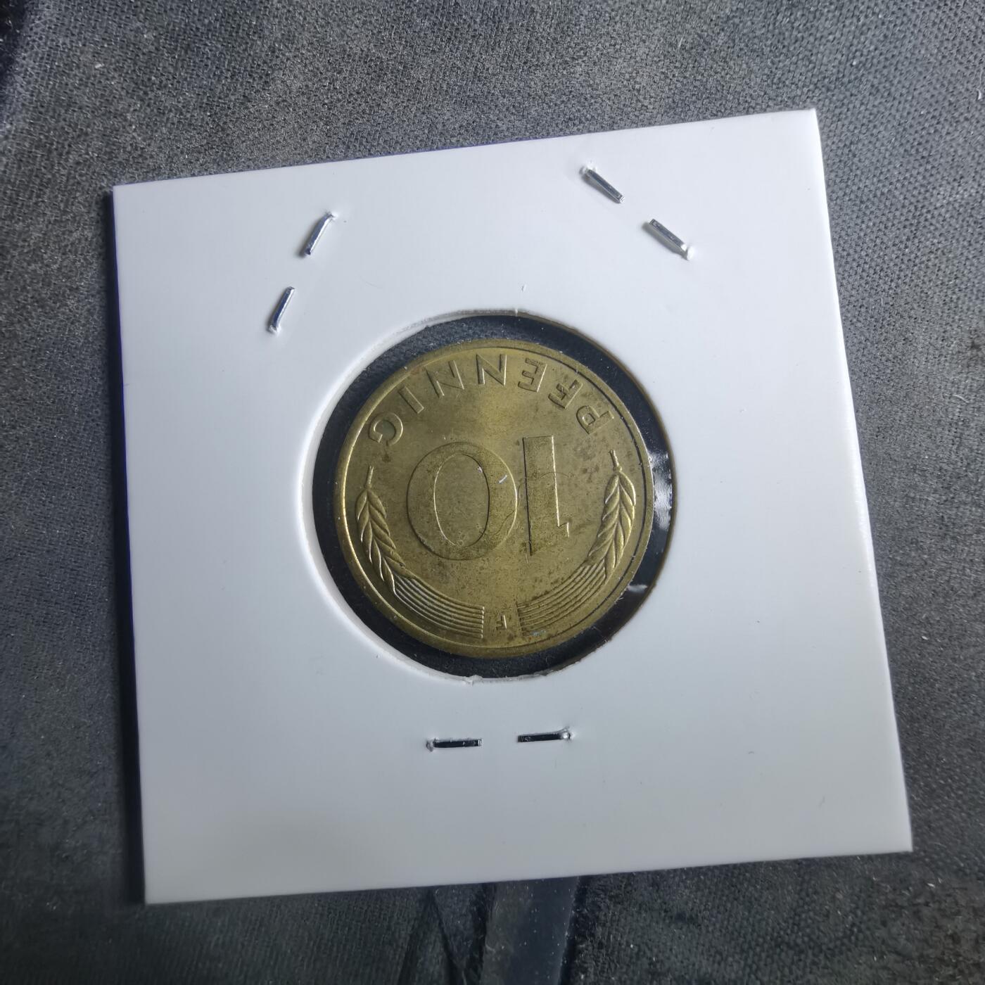 沼泽如烟--第897场 德国1975年10芬尼