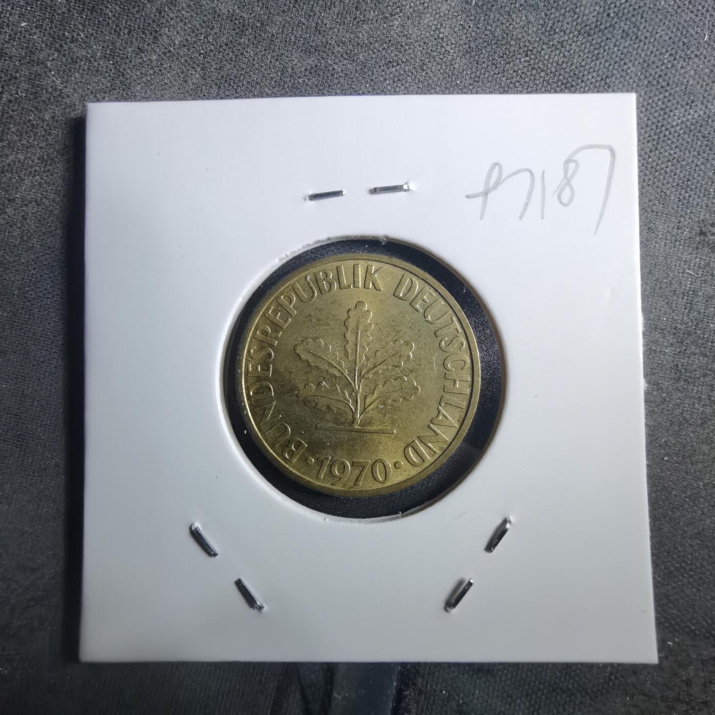 沼泽如烟--第897场 德国1970年10芬尼