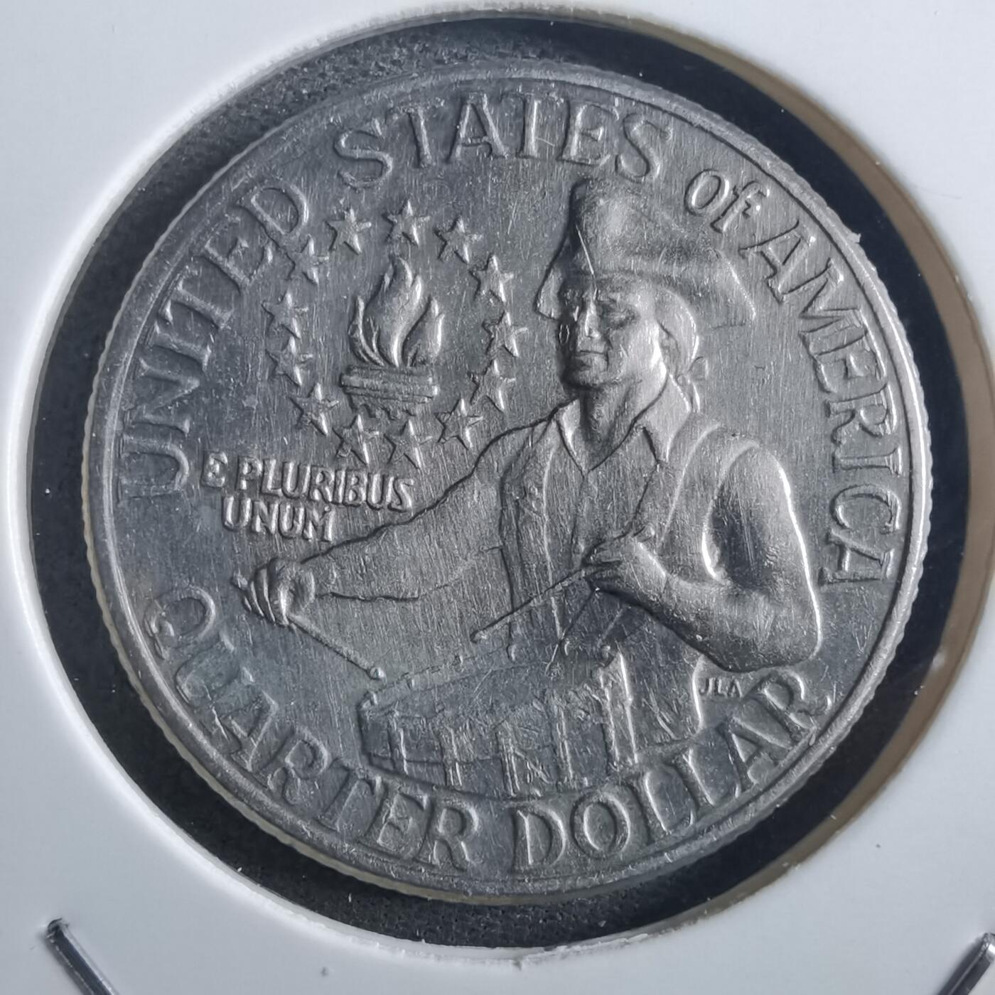 沼泽如烟--第897场 美国1976年25分纪念币