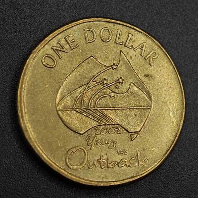 【淘币小摊】实时拍第七百九十三拍   散币场   满百包邮可预留二周 每周一统一发货   - 澳大利亚2002年一元纪念币