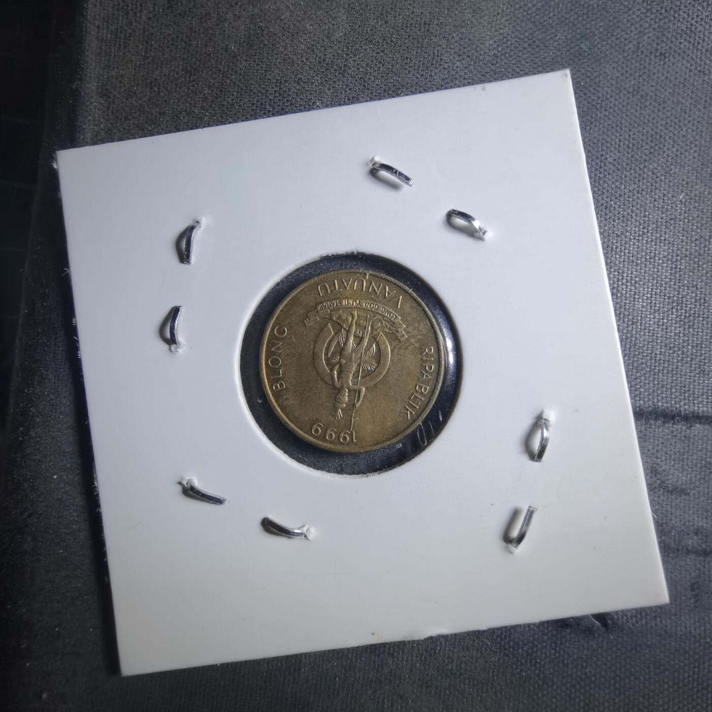 沼泽如烟--第898场 瓦努阿图1999年1瓦图