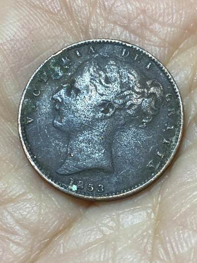 2025年第一百二十六场(总第一百五十二场）外国好品散币(免佣金) - 英国🇬🇧1853年1法新(维多利亚女王青年时期)