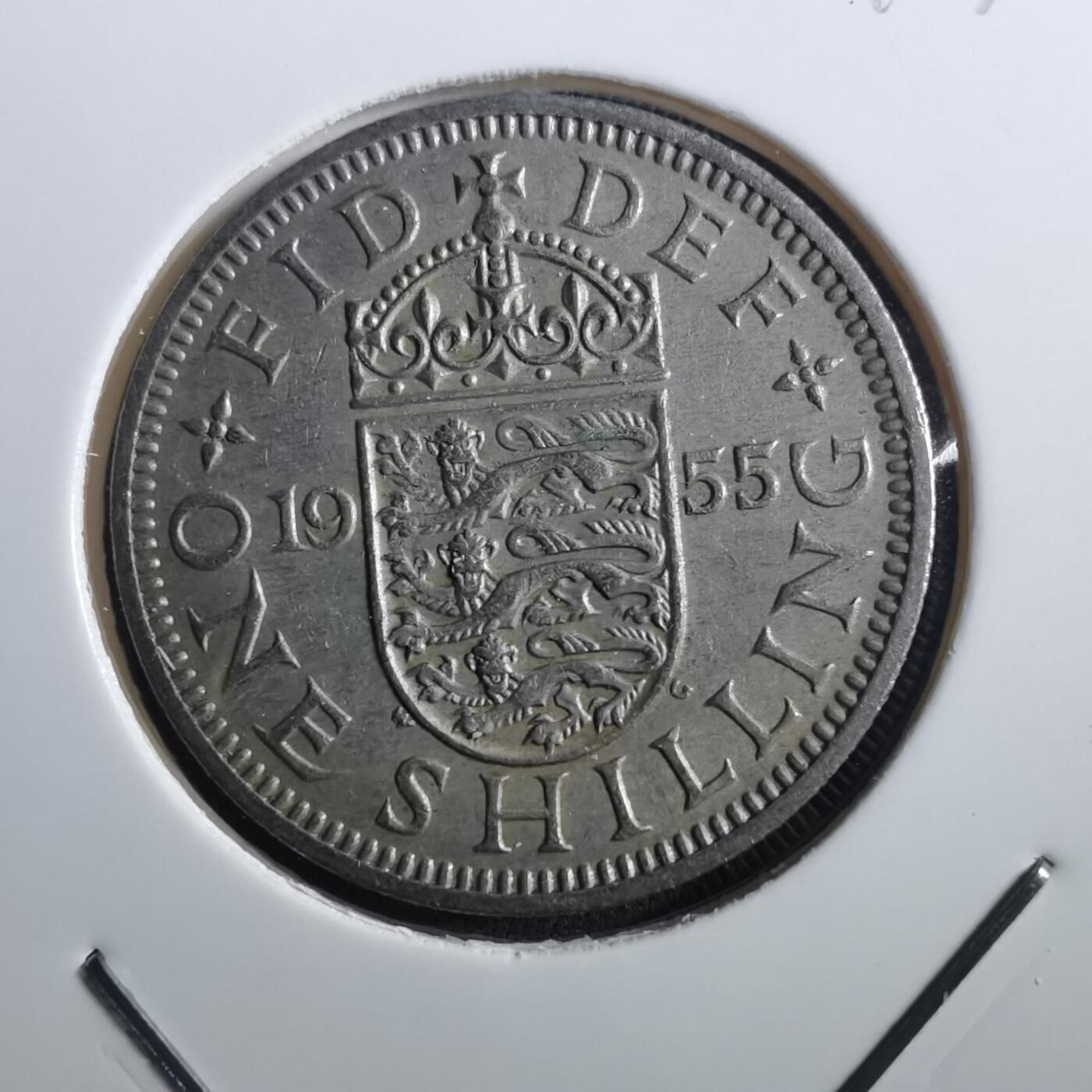 沼泽如烟--第897场 英国1955年1先令