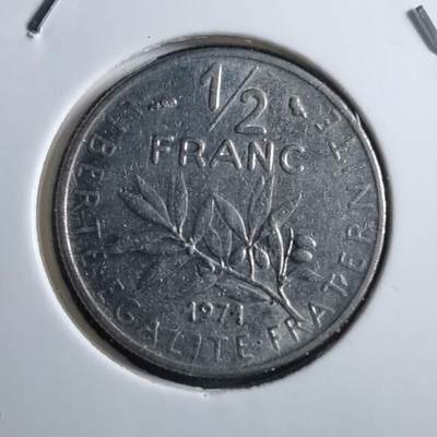 沼泽如烟--第897场 - 法国1971年半法郎