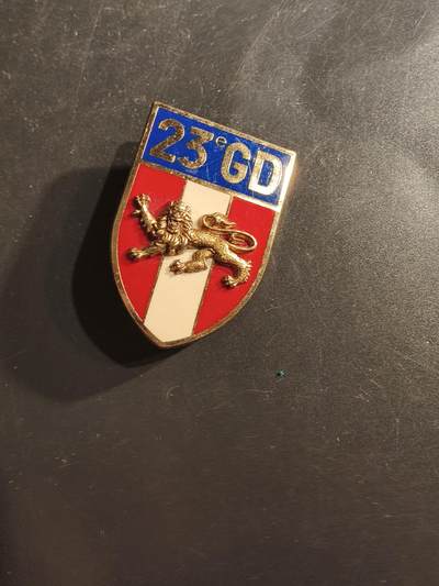 老王徽章第162期 - 法国陆军第23步兵师证章 