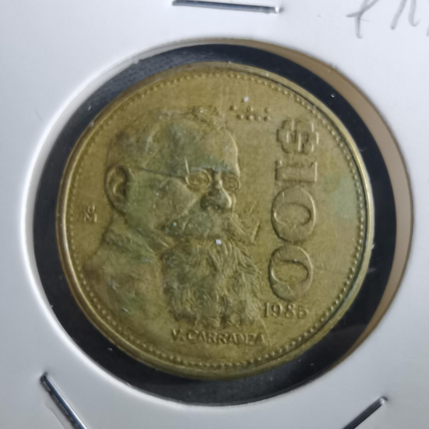 沼泽如烟--第897场 墨西哥1985年100比索