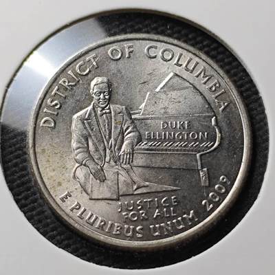 KK钱币收藏小铺  第367场  2月预留时间 周末发货 -  2009美国25分纪念币 好品