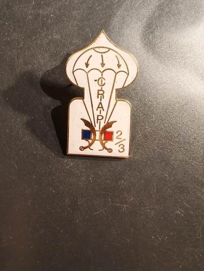 老王徽章第162期 -  法国陆军第11伞兵旅“深入侦察与行动突击队”（也称为“第2/3突击队”）证章