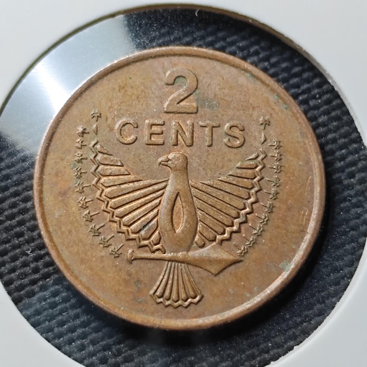 KK钱币收藏小铺  第367场  2月预留时间 周末发货  1987所罗门群岛2分