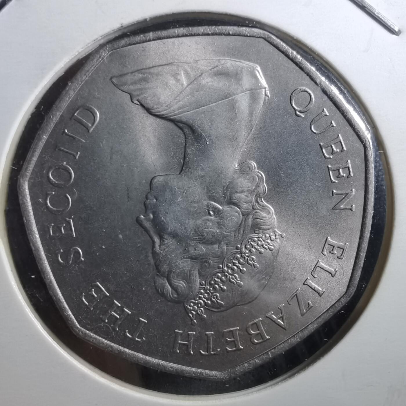 沼泽如烟--第898场 泽西1969年50便士