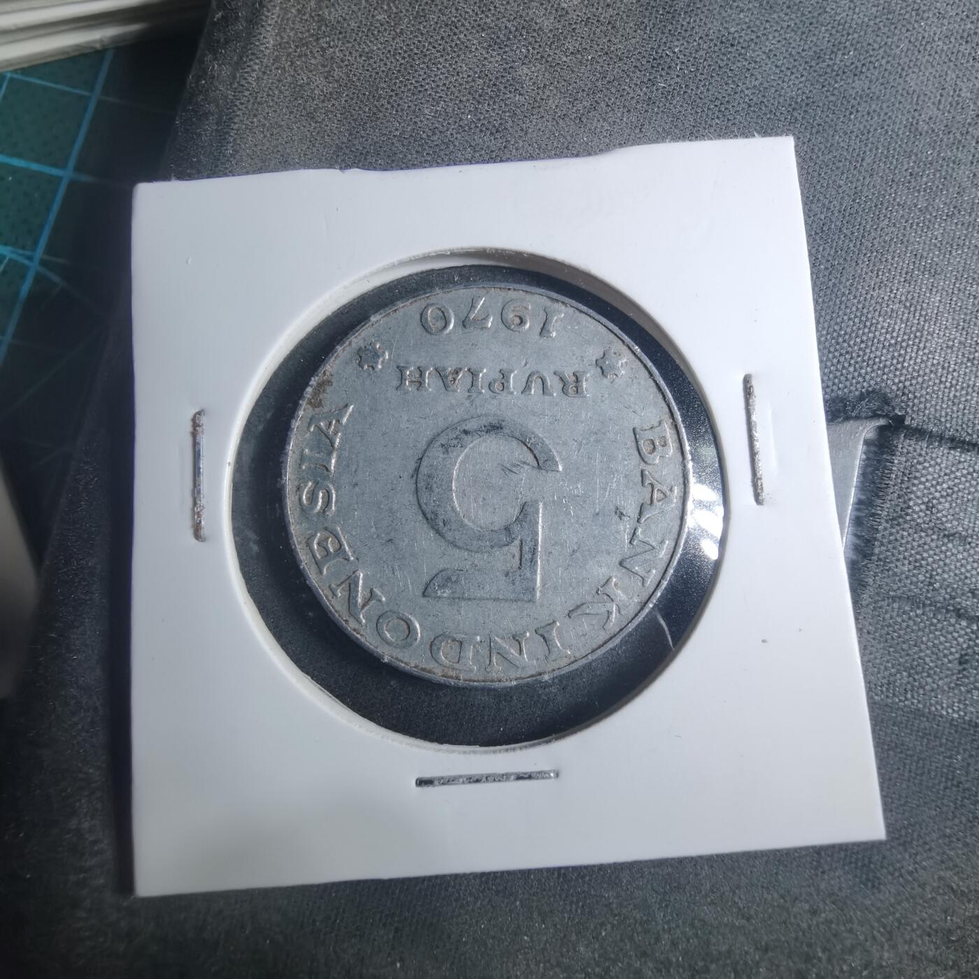 沼泽如烟--第896场 印度尼西亚1970年5卢比