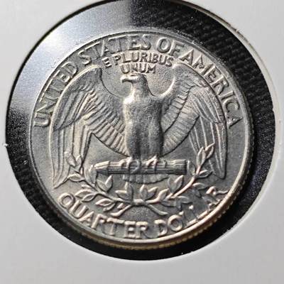 KK钱币收藏小铺  第367场  2月预留时间 周末发货 -  1982美国25分 好品