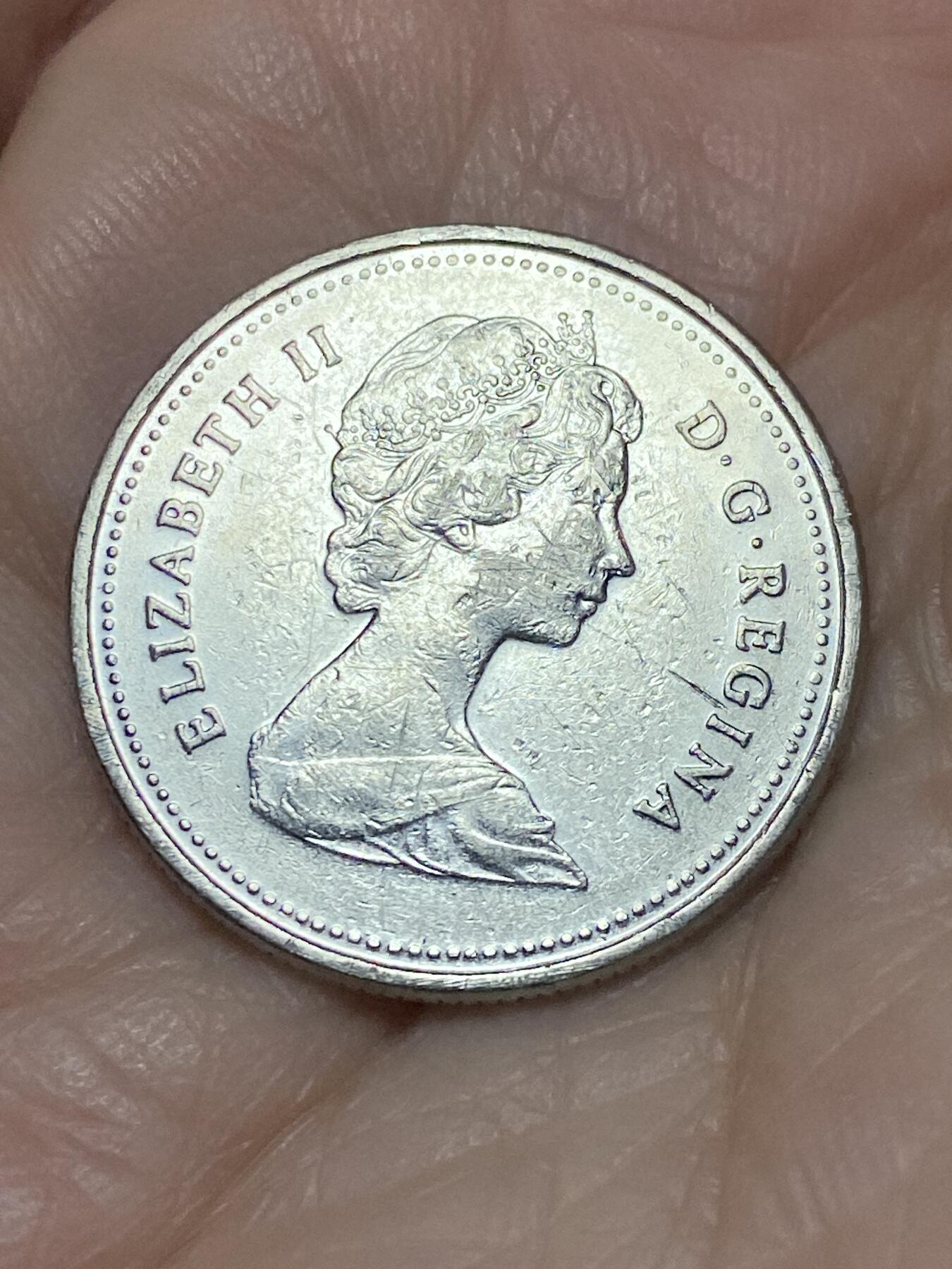 2025年第一百二十六场(总第一百五十二场）外国好品散币(免佣金) 加拿大🇨🇦1982年25分