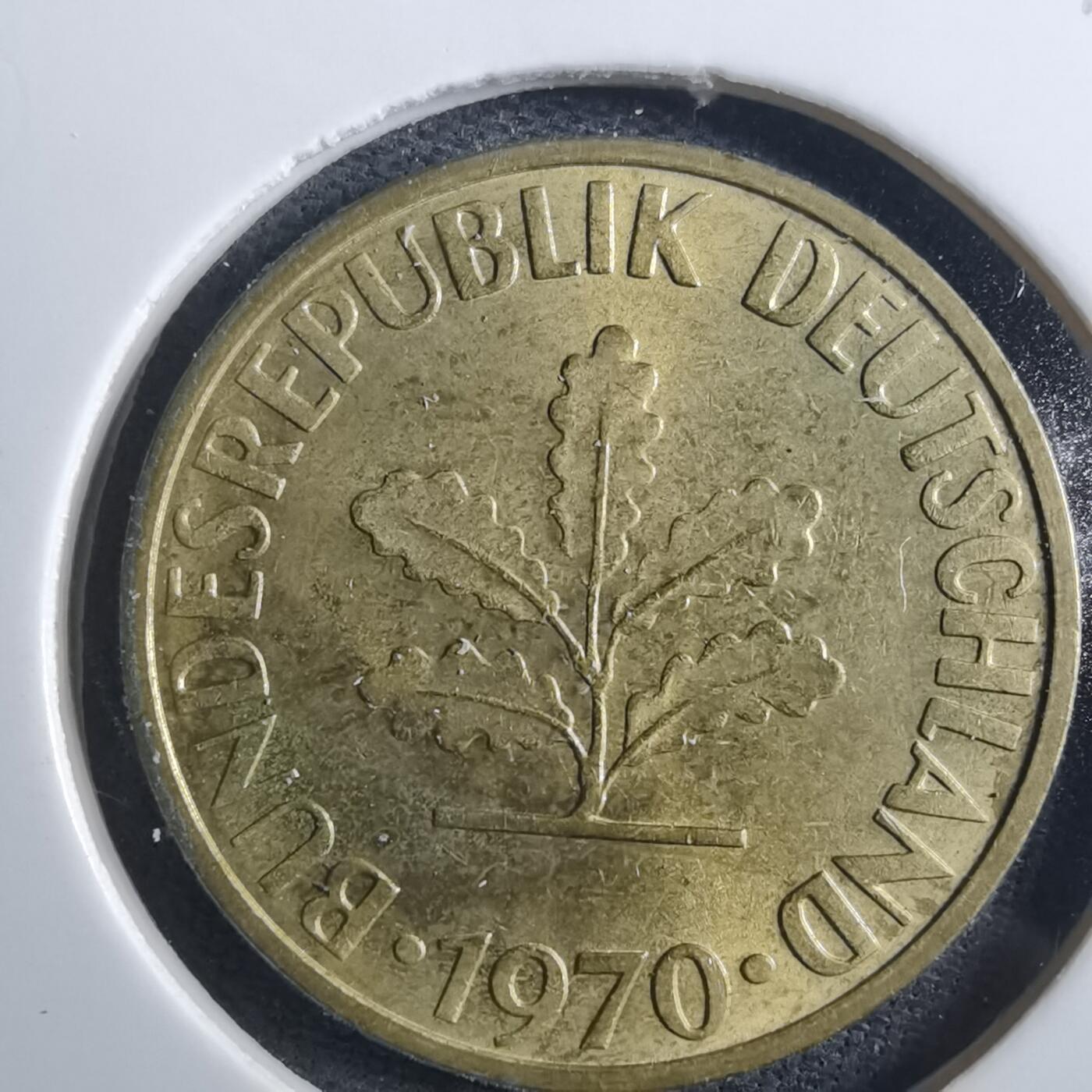 沼泽如烟--第897场 德国1970年10芬尼