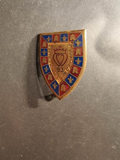 老王徽章第162期 -  法国陆军第93步兵团证章