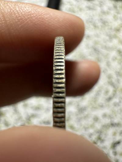 中外钱币 东三省一钱四分四银币，有伤