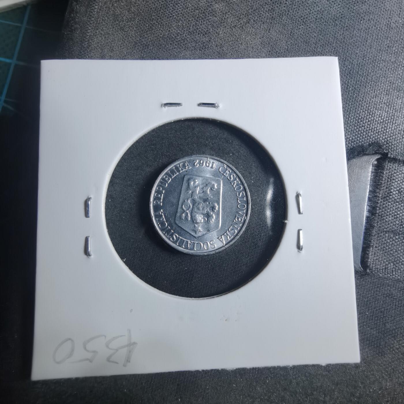 沼泽如烟--第896场 捷克斯洛伐克1962年1赫勒