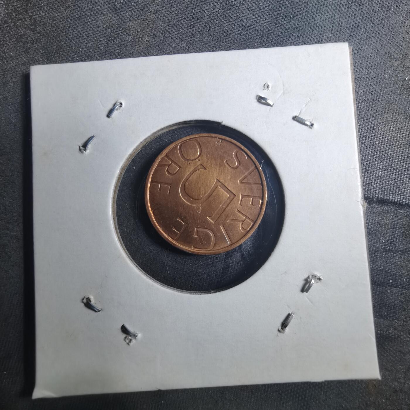 沼泽如烟--第896场 瑞典1983年5欧尔