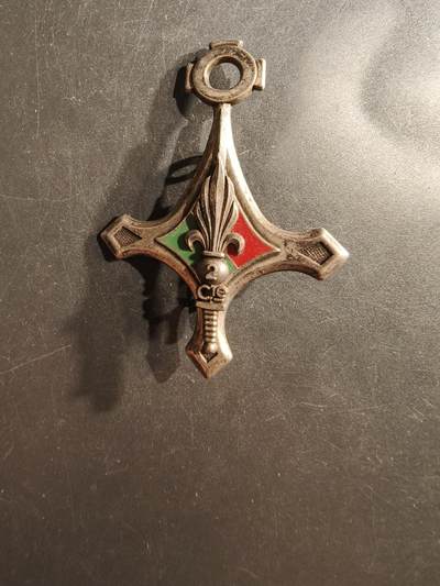 老王徽章第162期 -  法国外籍军团第4团第2连证章