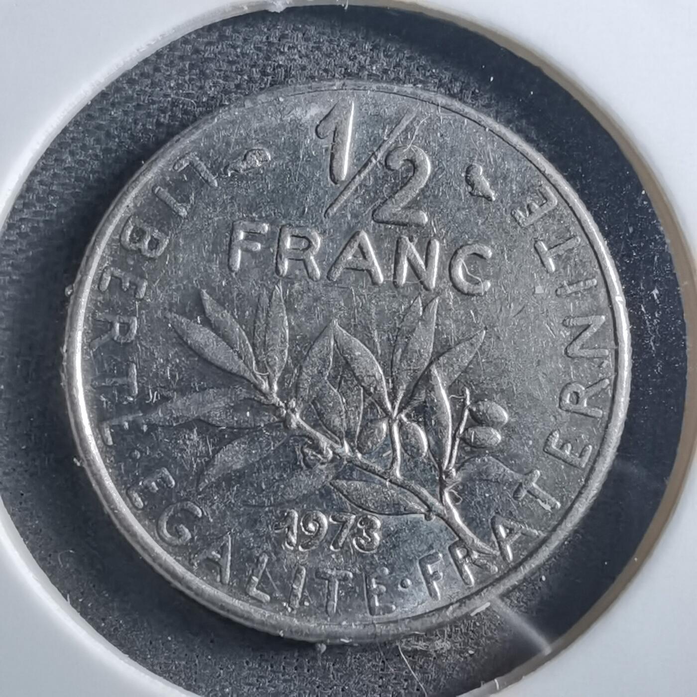 沼泽如烟--第897场 法国1973年半法郎